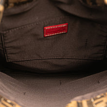 Fendi | Pre-Owned Zucca Canvas Sequins Tote | Brown