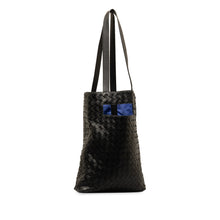 Bottega Veneta | Pre-Owned Intrecciato Nappa Slot North South Tote | Black