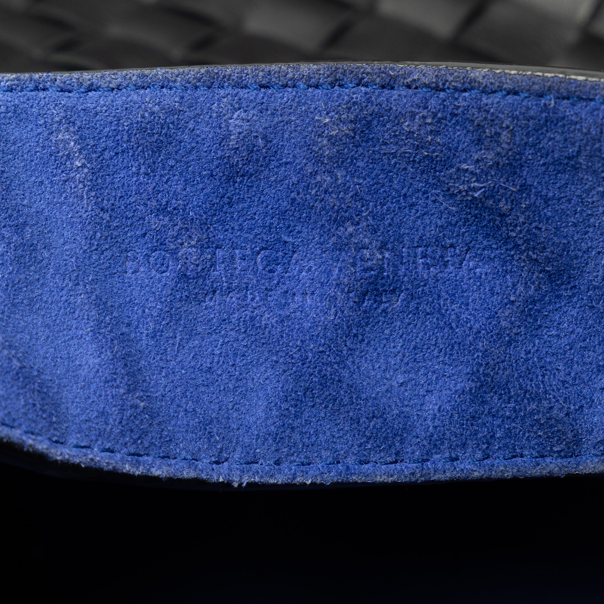 Bottega Veneta | Pre-Owned Intrecciato Nappa Slot North South Tote | Black