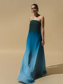 Nara Maxi Dress | Agate Blue