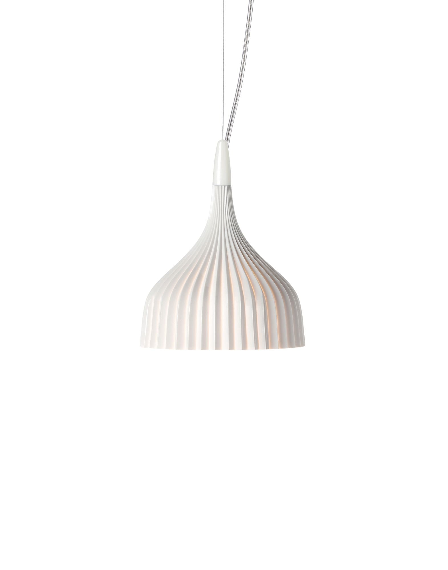 E Hanging Lamp | Single | White