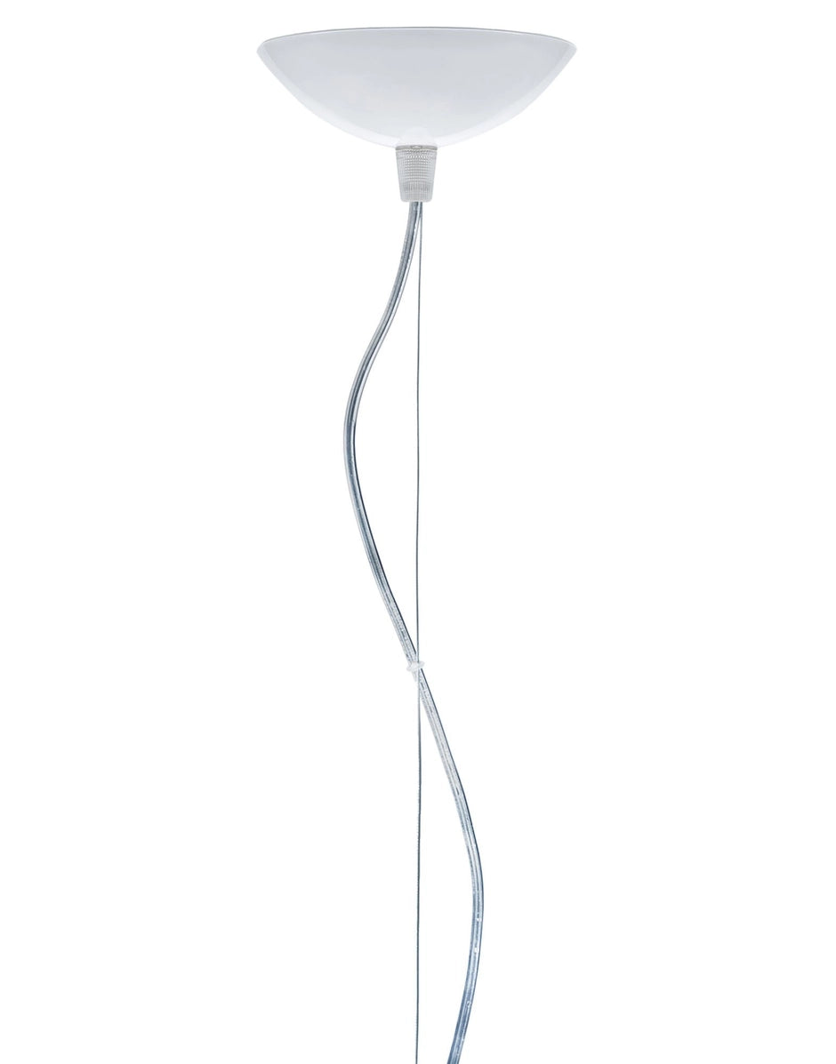 Fly Glossy Opaque Hanging Lamp - Large | Single | White