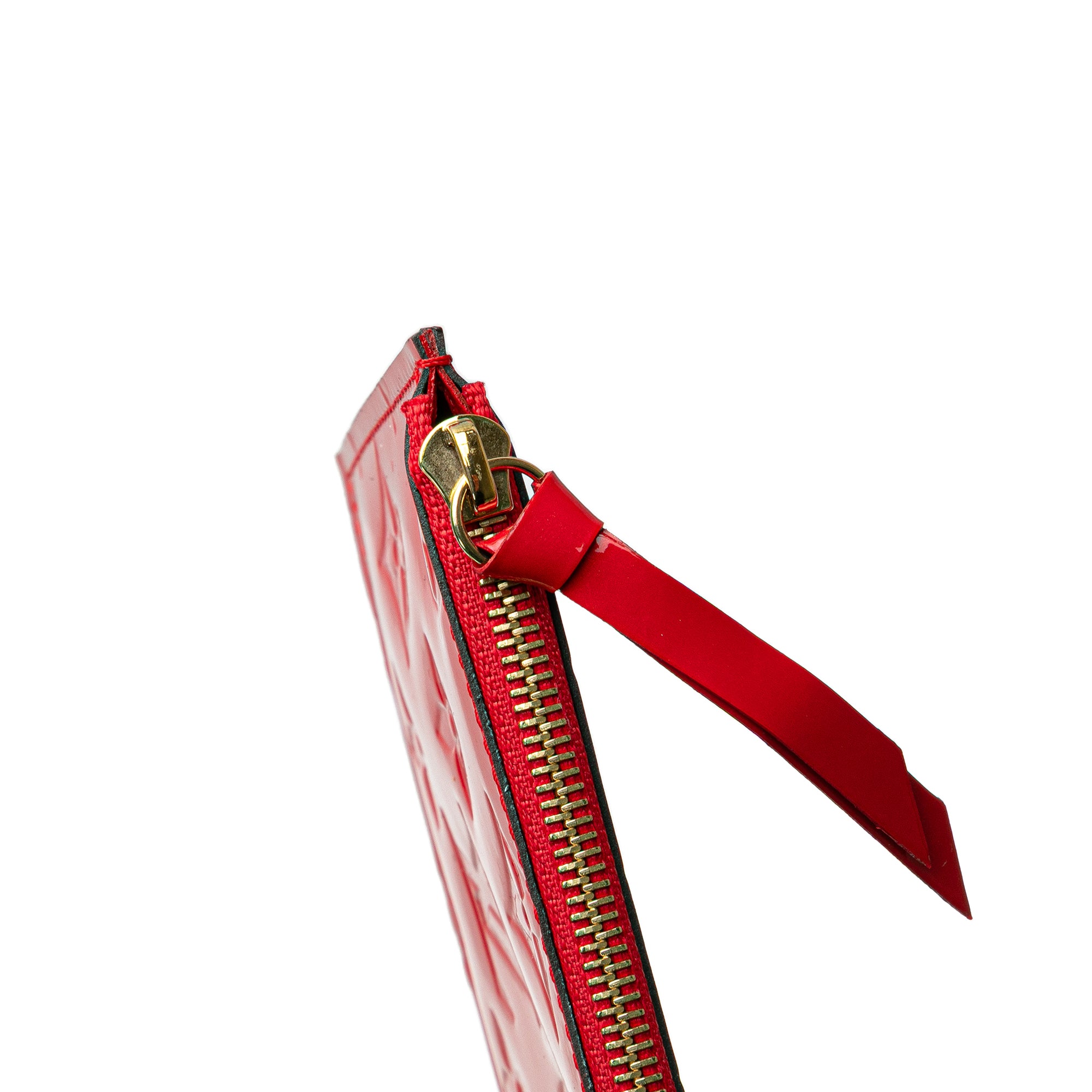 Louis Vuitton | Pre-Owned Monogram Vernis Pochette Felicie | Red