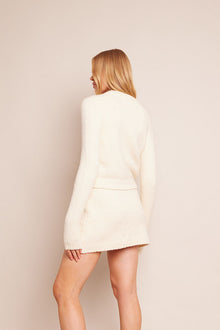 Kelsey Boucle Skirt | Ivory