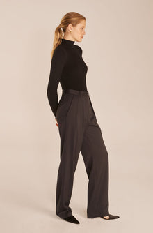 Crewneck Bodysuit | Black