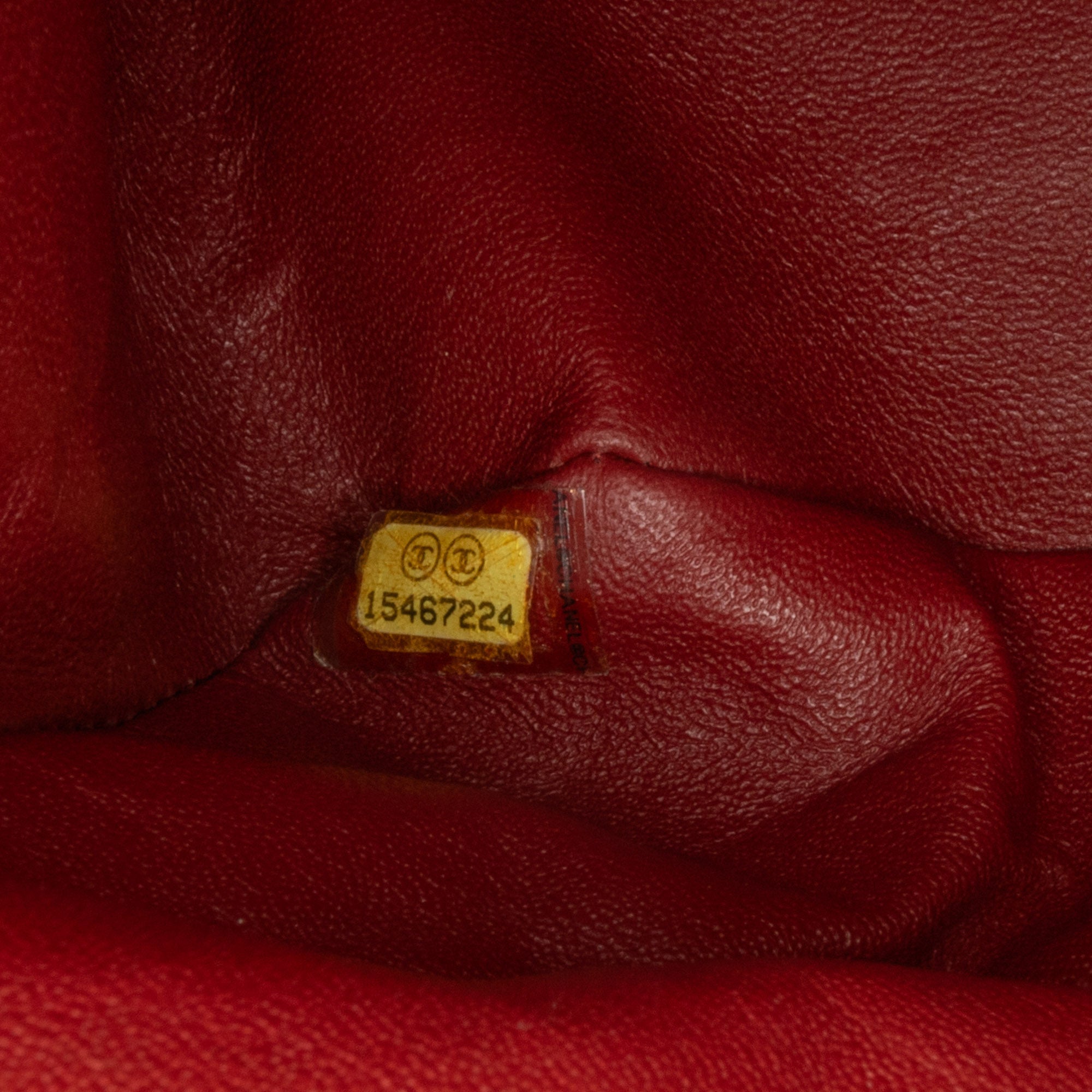 Chanel | Pre-Owned Jumbo Classic Lambskin Double Flap - III | Red