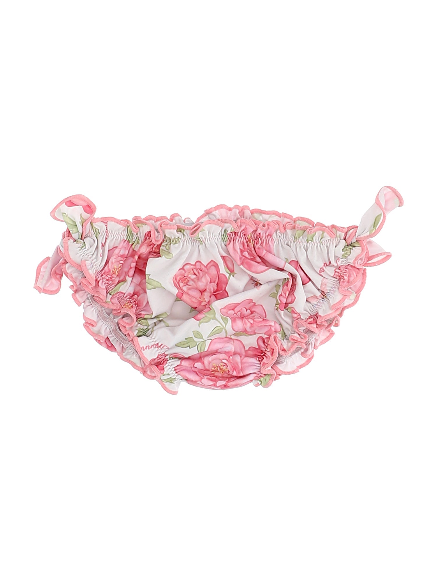 Girls | Swimsuit Bottom W/Roses | Cream/FairyTale