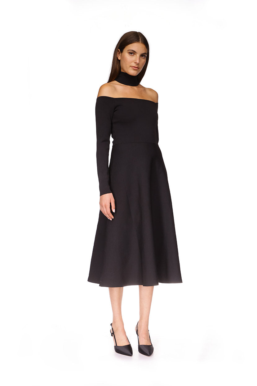 Clarice Knit Dress | Black