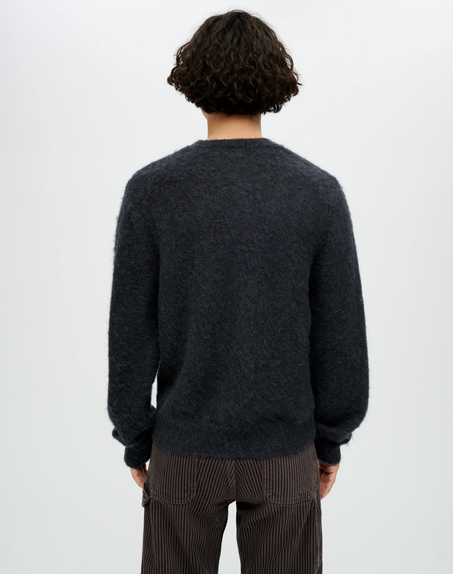 Mens | Classic Crew Sweater | Mineral Black