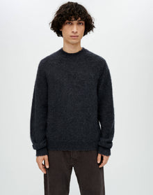 Mens | Classic Crew Sweater | Mineral Black