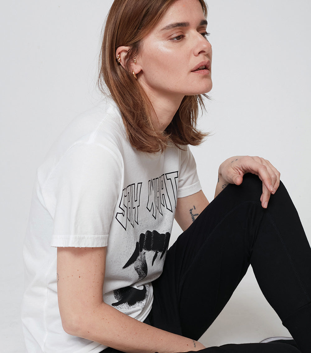 Women | Fangs T-Shirt | White