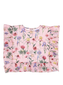 Girls | Floral Muslin Kaftan | FairyTale Pink