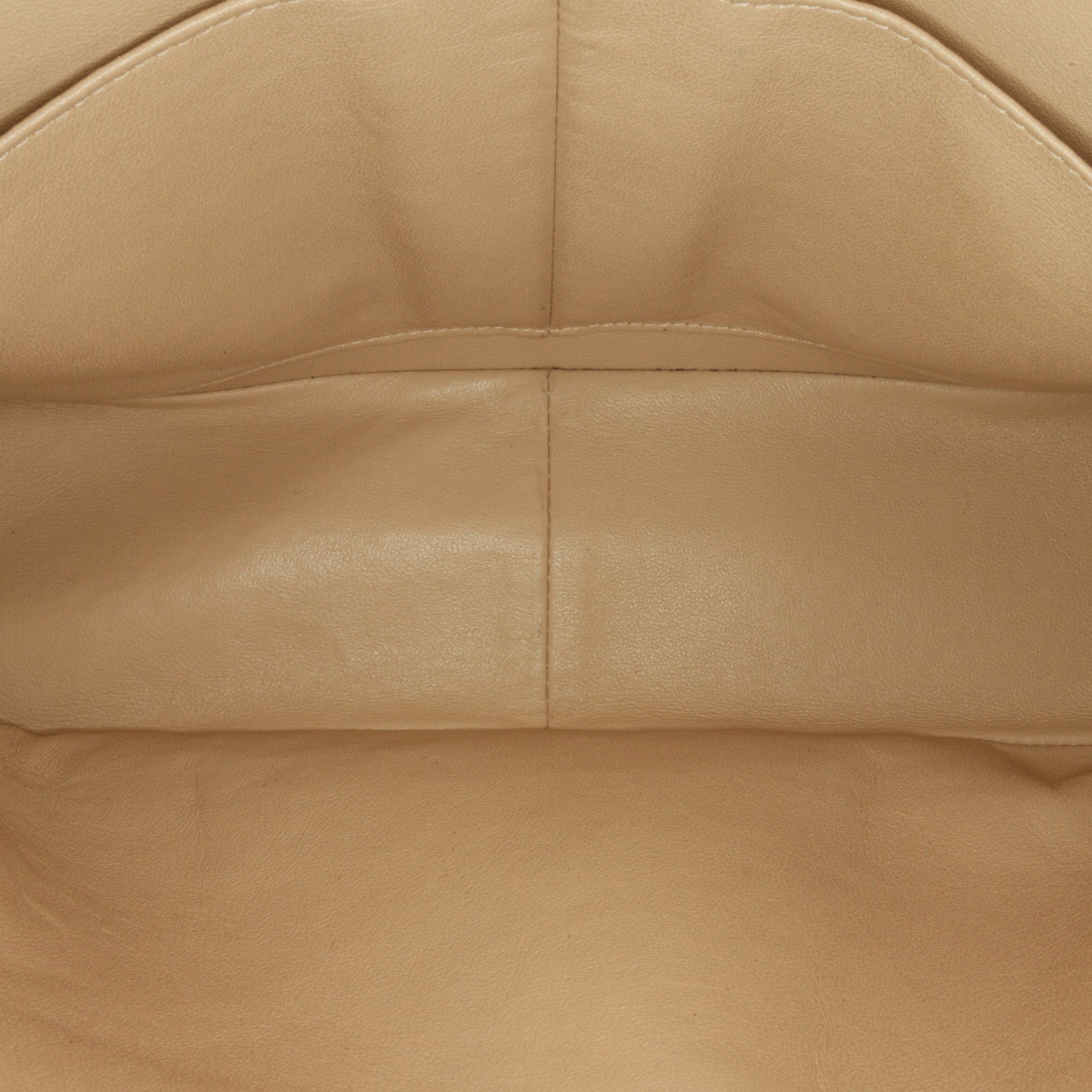 Chanel | Pre-Owned Jumbo Classic Lambskin Double Flap | Brown/Beige