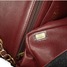 Chanel | Pre-Owned Paris Hamburg Mini Rectangular Classic Wool Coco Sailor Charms Double Flap | Black