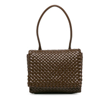 Bottega Veneta | Pre-Owned Intrecciato Patent Patti | Brown/Dark Brown