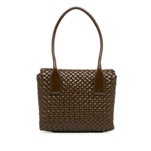 Bottega Veneta | Pre-Owned Intrecciato Patent Patti | Brown/Dark Brown