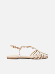 AREZZO | Paola Flat Sandal | Multicolor