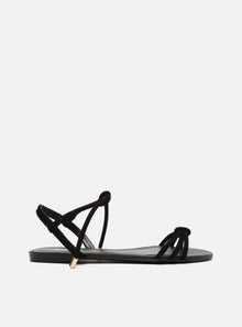 AREZZO | Camila Flat Sandal | Black