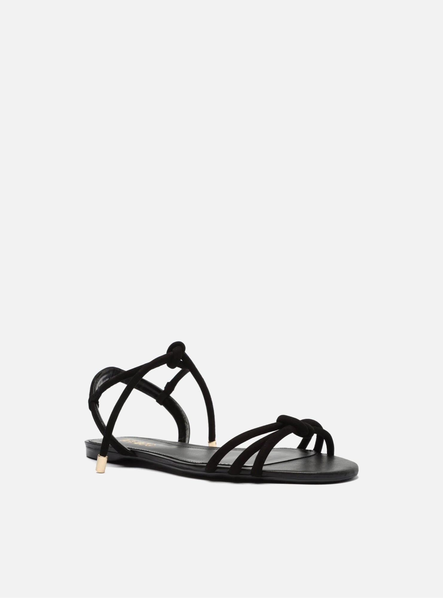 AREZZO | Camila Flat Sandal | Black
