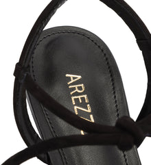 AREZZO | Camila Flat Sandal | Black