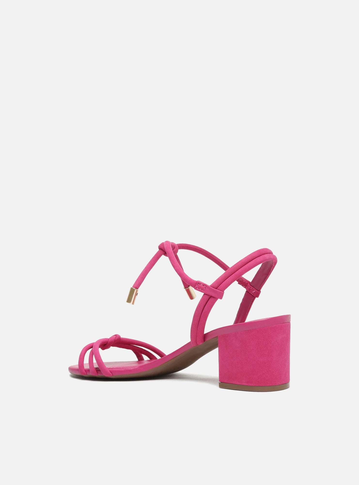AREZZO | Camila Mid Block Sandal | Pink