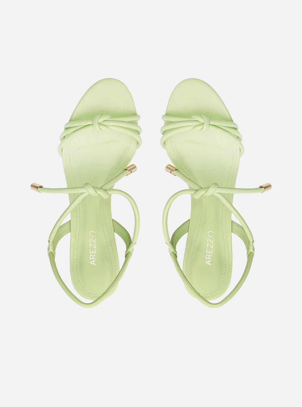 AREZZO | Camila Mid Block Sandal | Green