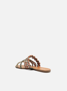 AREZZO | Aurora Flat Sandal | Multicolor