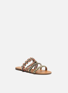 AREZZO | Aurora Flat Sandal | Multicolor
