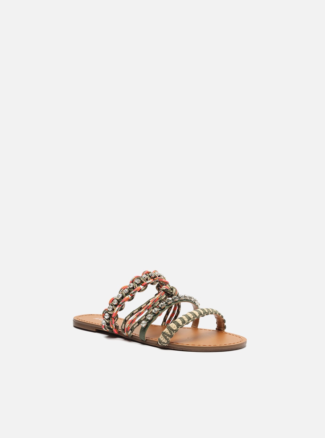 AREZZO | Aurora Flat Sandal | Multicolor