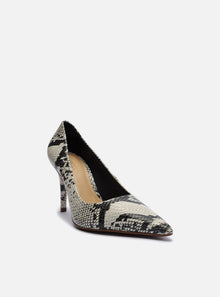 AREZZO | Gabriella Mid Stiletto Pump | Snake