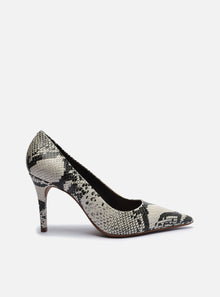 AREZZO | Gabriella Mid Stiletto Pump | Snake