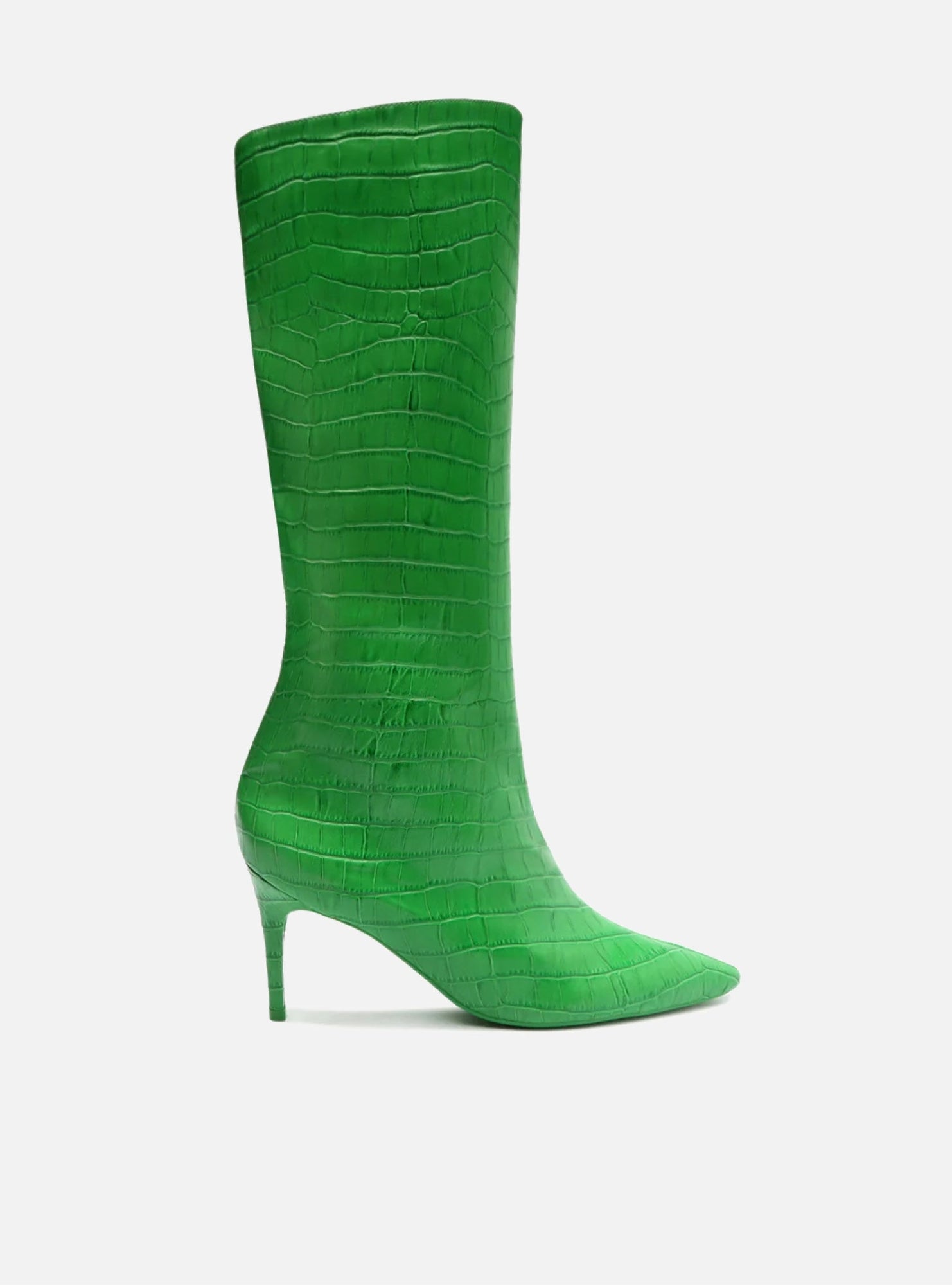 AREZZO | Miranda High Stiletto Boot | Green
