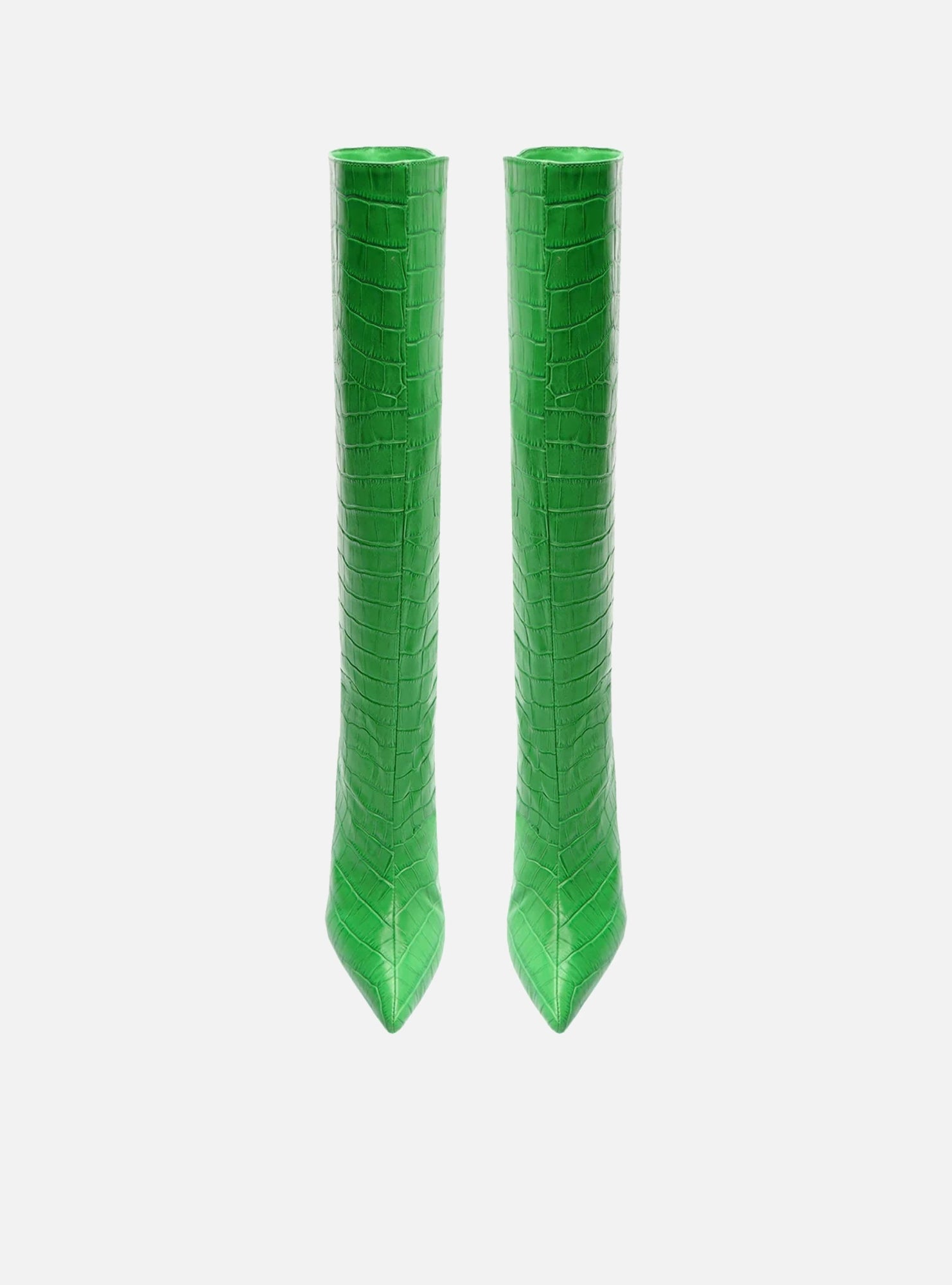 AREZZO | Miranda High Stiletto Boot | Green