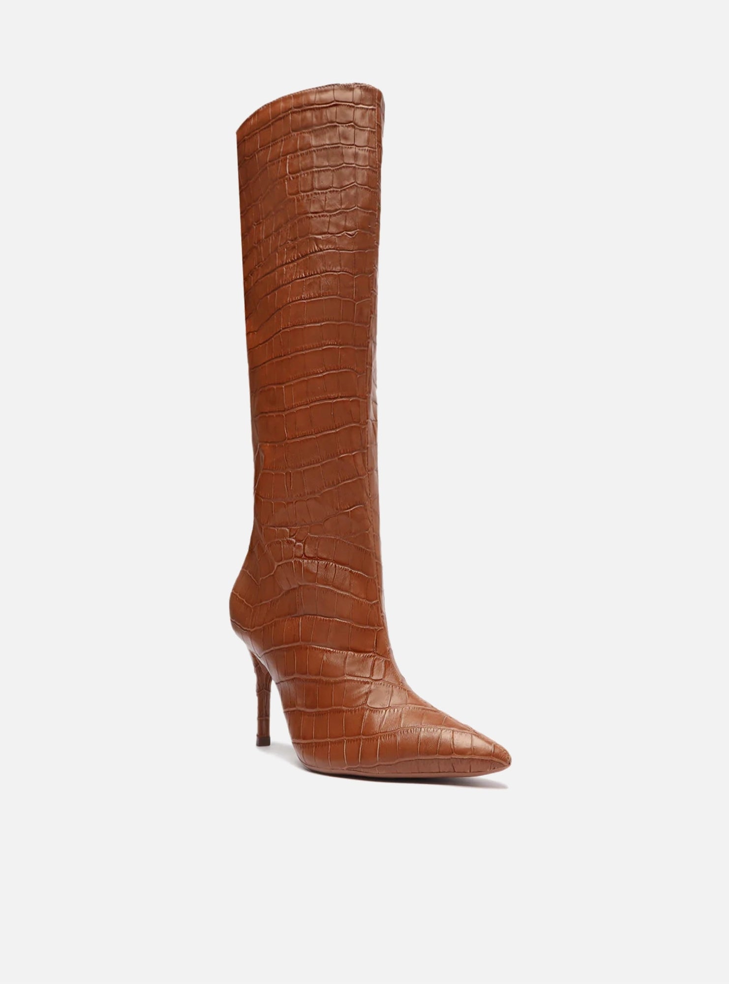 AREZZO | Miranda High Stiletto Boot | Brown