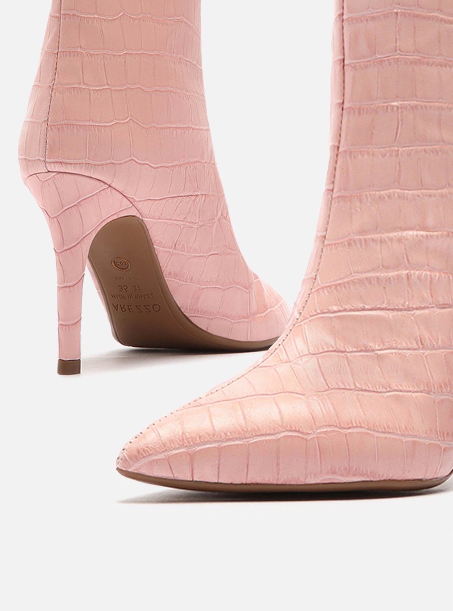 AREZZO | Miranda High Stiletto Boot | Pink