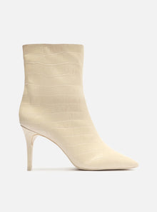 AREZZO | Miranda High Stiletto Bootie | Off White