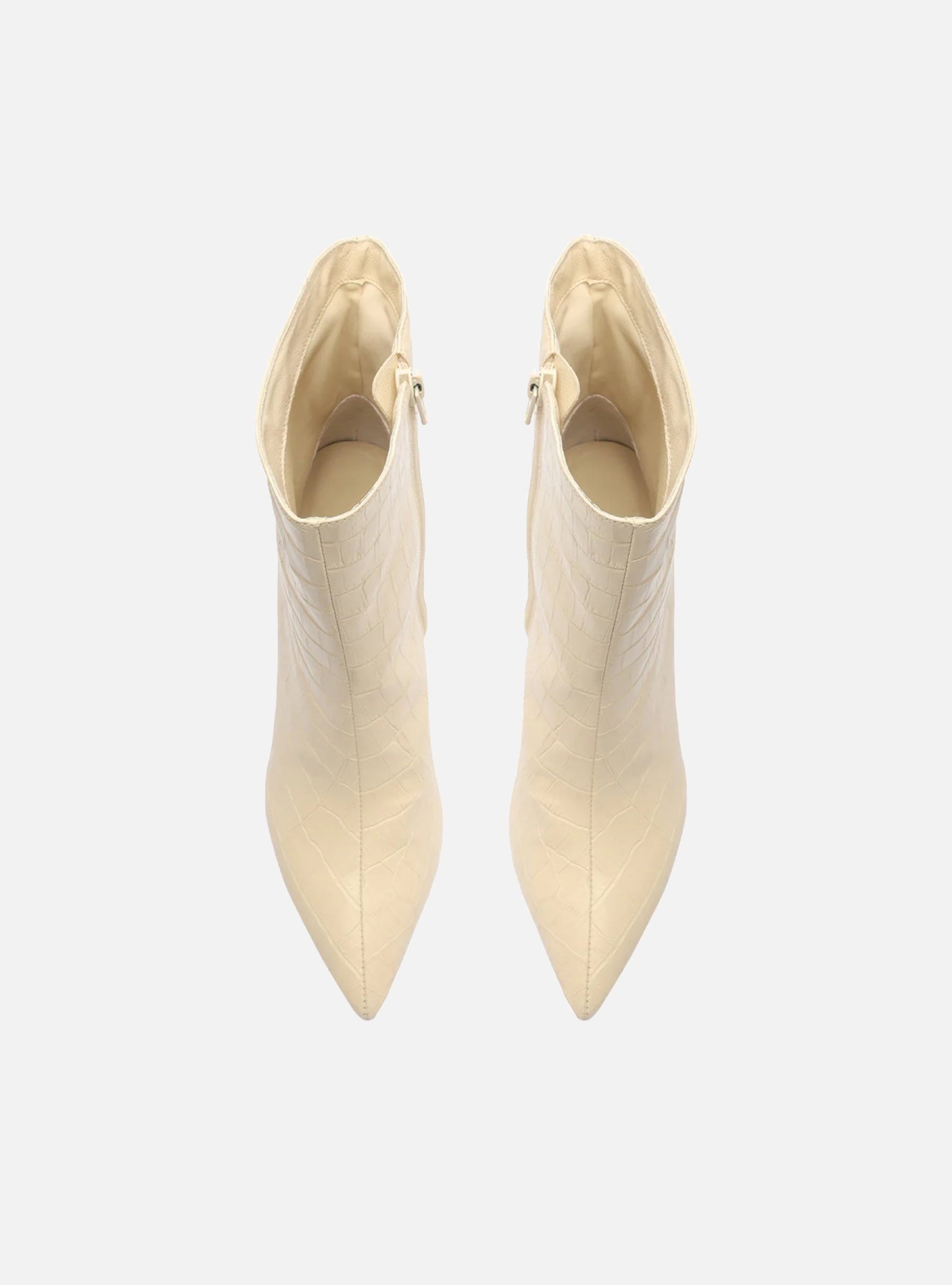 AREZZO | Miranda High Stiletto Bootie | Off White