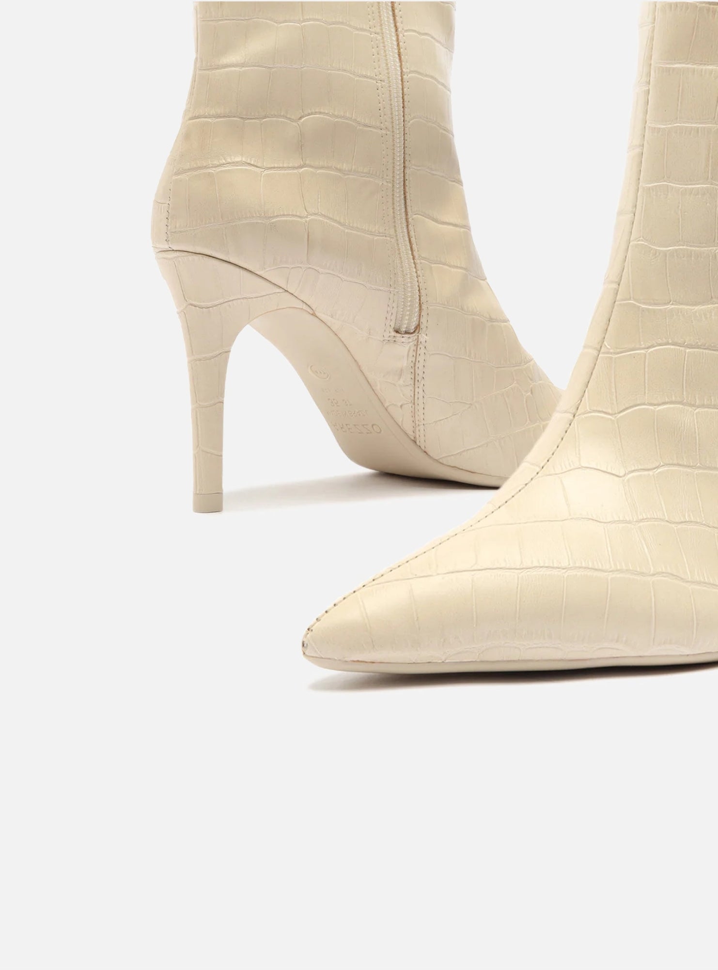 AREZZO | Miranda High Stiletto Bootie | Off White