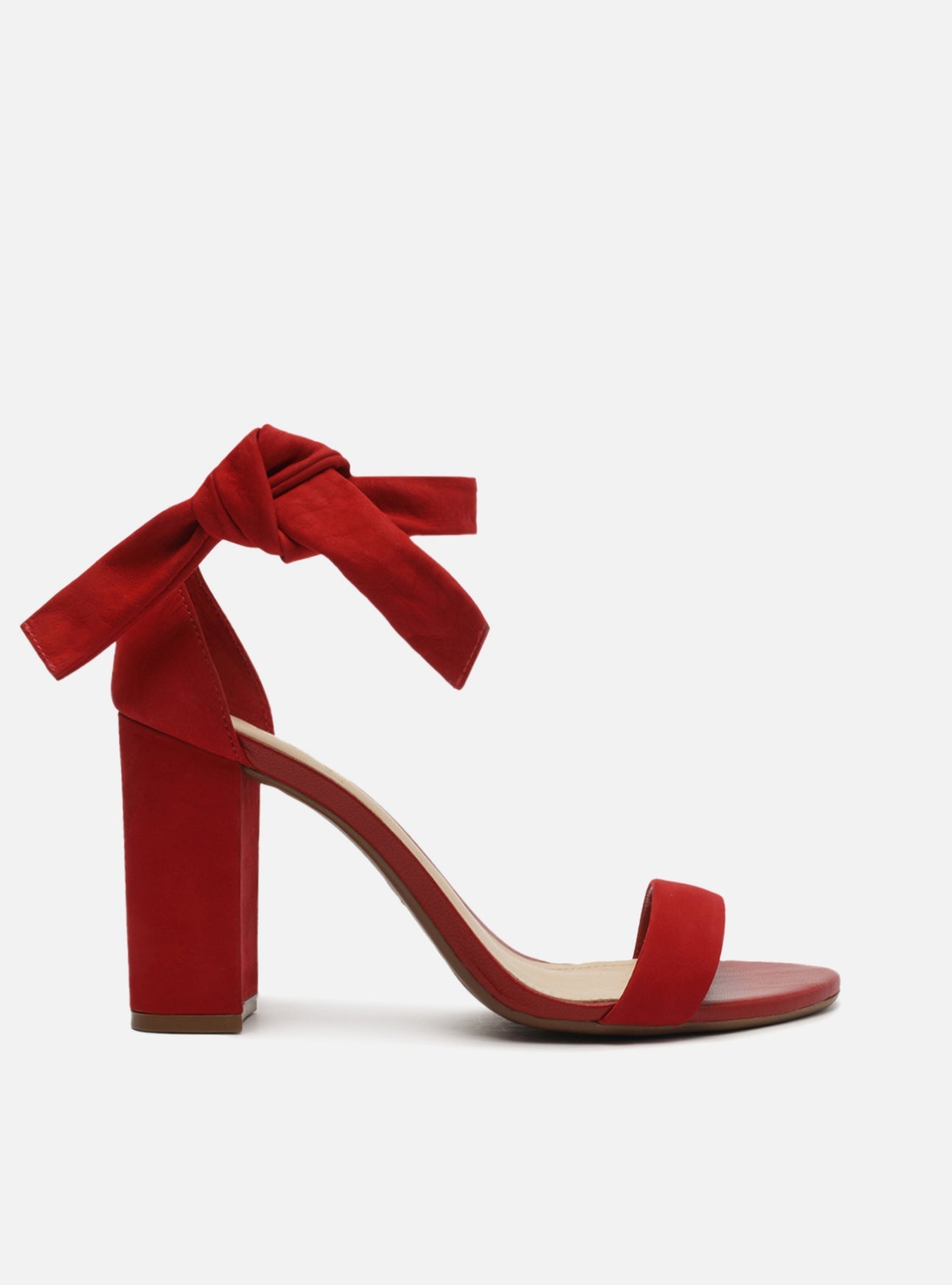 AREZZO | Isabelli High Block Sandal | Red