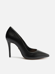 AREZZO | Gabriella High Stiletto Pump | Black Leather