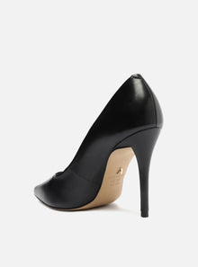 AREZZO | Gabriella High Stiletto Pump | Black Leather