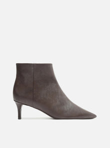 AREZZO | Rafaella Leather Bootie | Brown