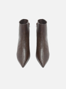 AREZZO | Rafaella Leather Bootie | Brown