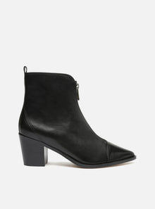 AREZZO | Vic Leather Bootie | Black