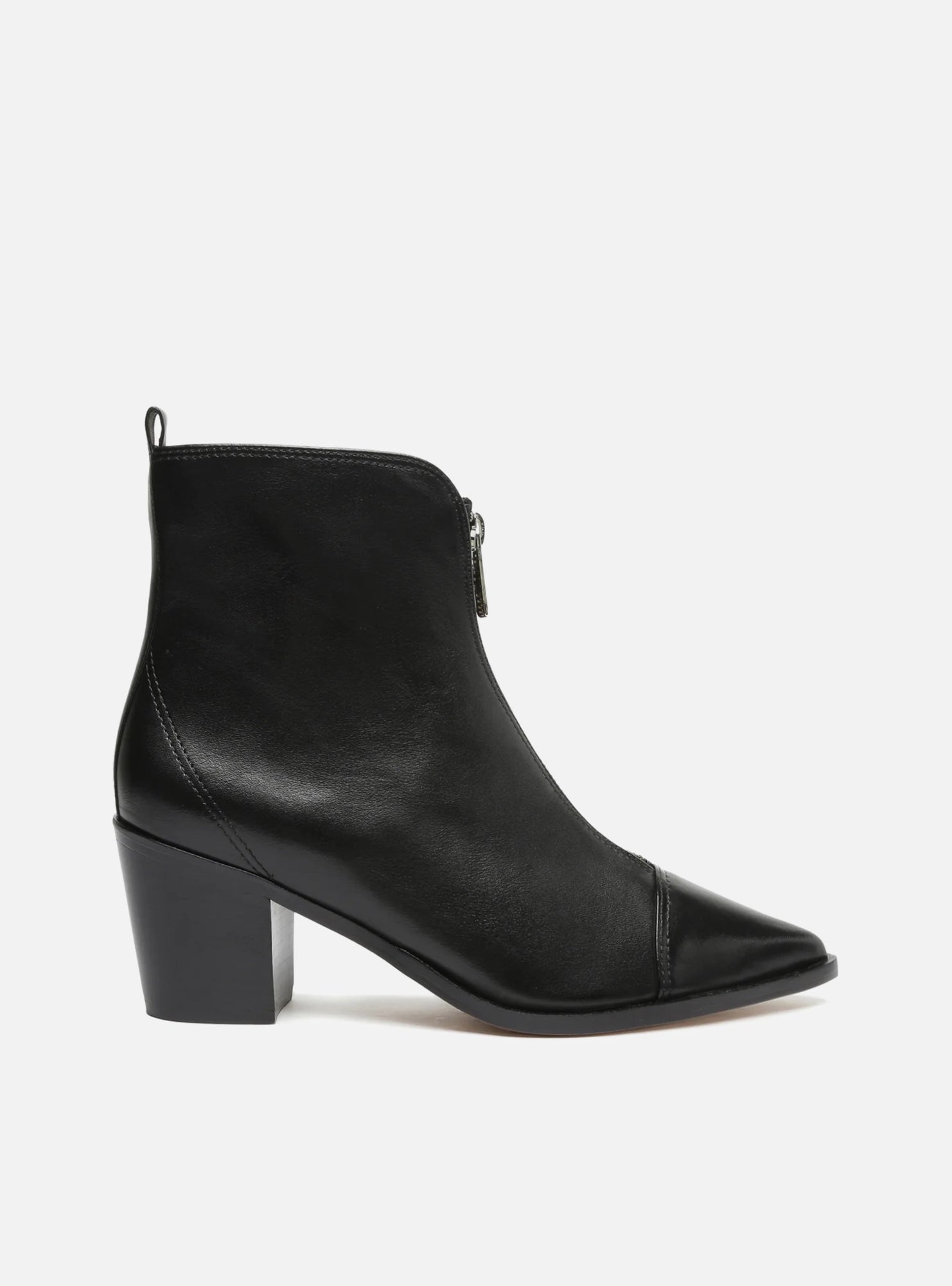 AREZZO | Vic Leather Bootie | Black