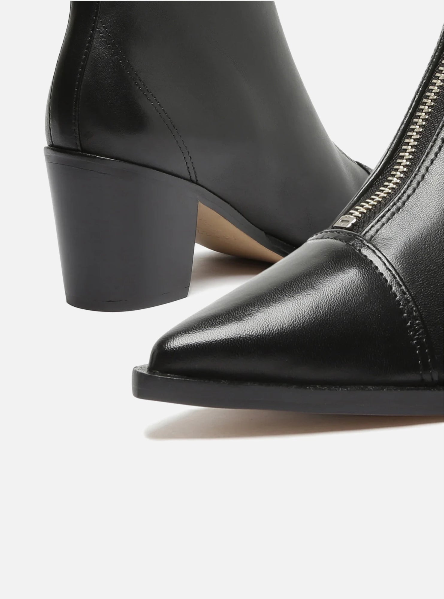 AREZZO | Vic Leather Bootie | Black