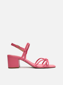 AREZZO | Celestina Low Block Sandal | Pink