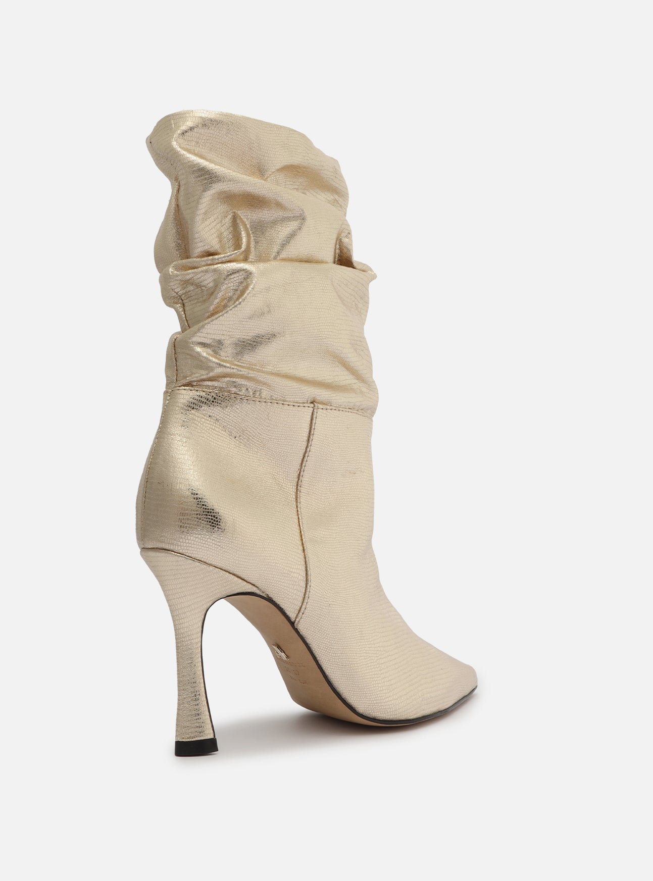 AREZZO | Cleo High Stiletto Boot | Gold