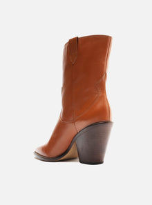 AREZZO | Taylor Mid-Calf Bootie | Brown