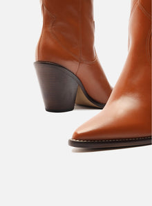 AREZZO | Taylor Mid-Calf Bootie | Brown